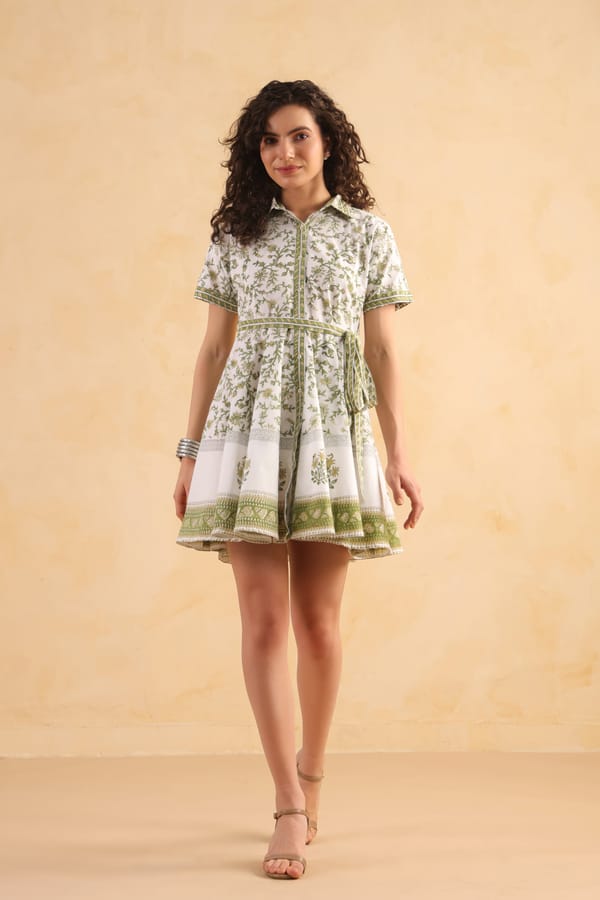 Kimono Shirt Dress — Ratan Jaipur