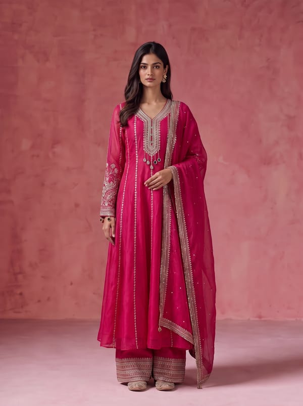 Arisha Anarkali Set — KELAAYAH