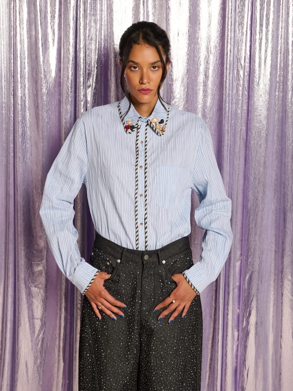 Sable Brooch Shirt — SISTER JANE