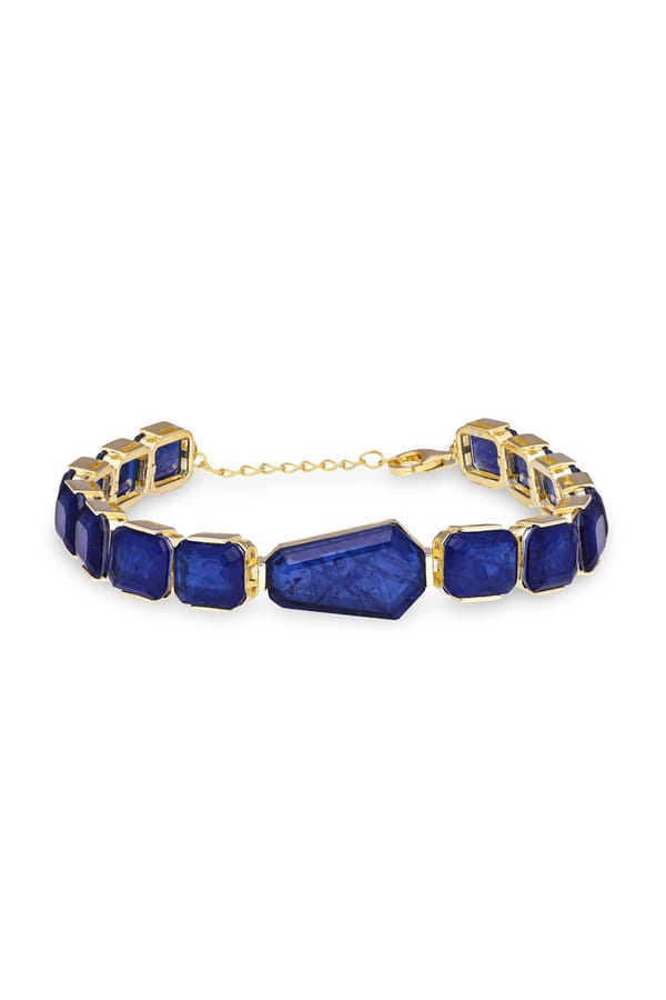 Dark Blue Desert Dunes Tennis Bracelet — Miss Jo