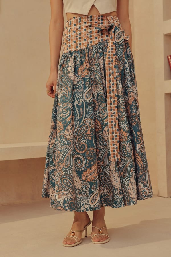 Arazzo Skirt — Sage by Mala