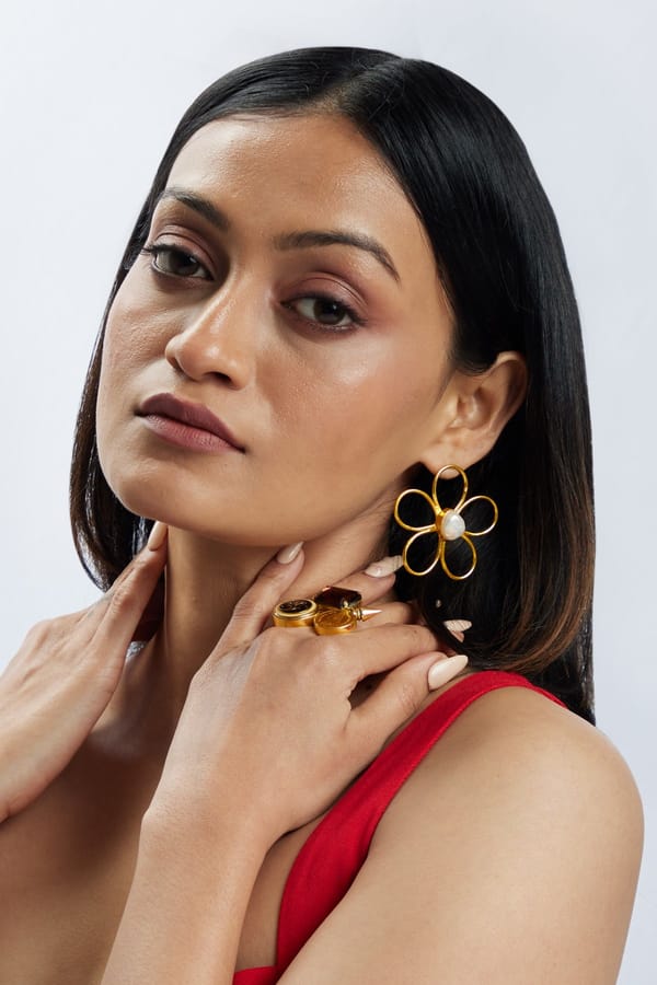 Flower Earrings — Amossh