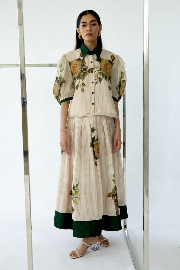 Elara Skirt Co-ord — THE FINICKY COLORIST
