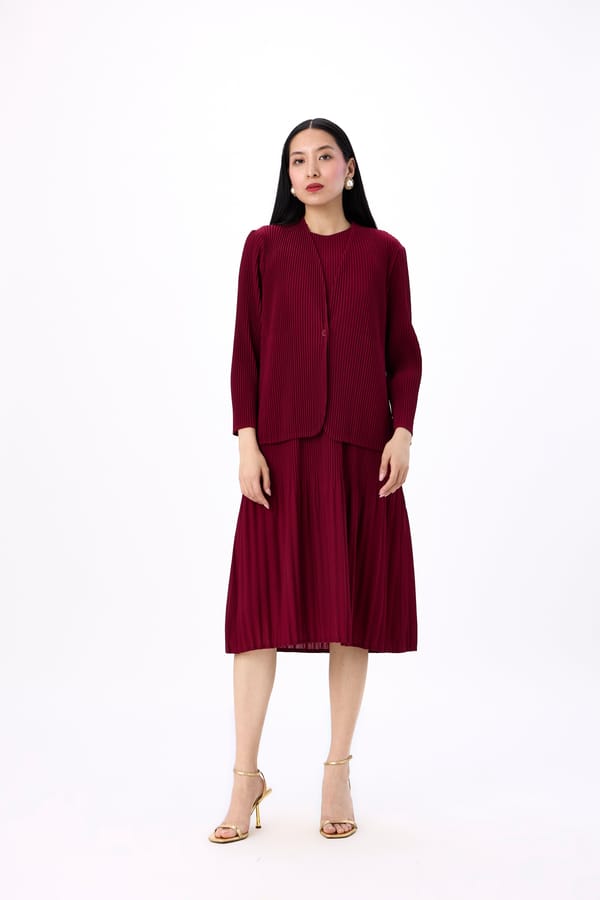 Irene 2 Piece Jacket Dress — Scarlet Sage