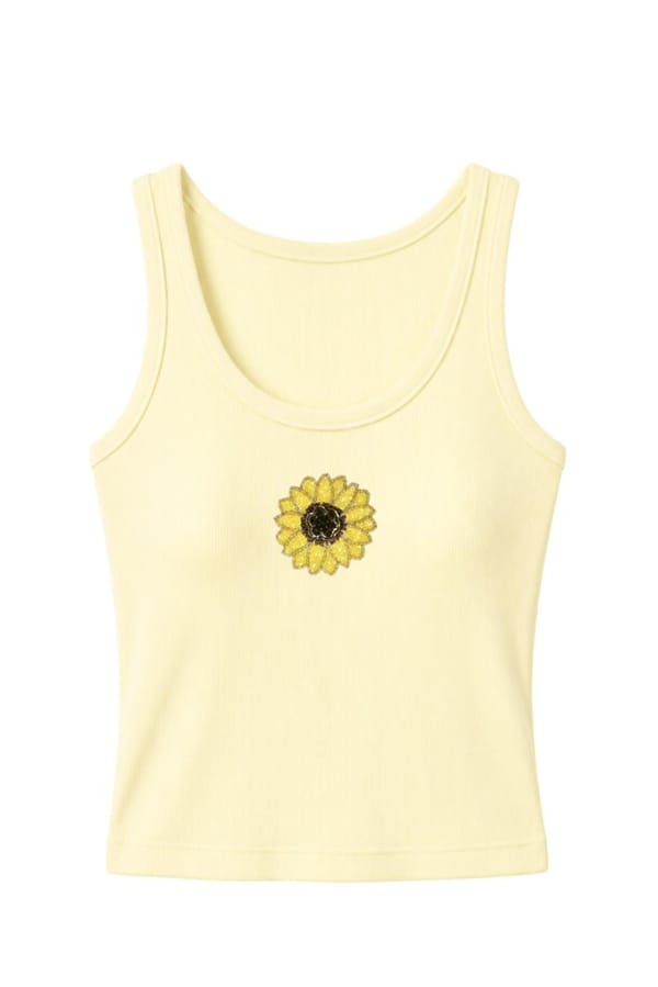 Tank Top Sunflower — Past Modern