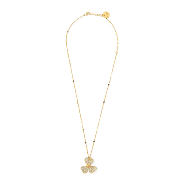 Tiny Fiore Neckchain - Powder Blue — Azga