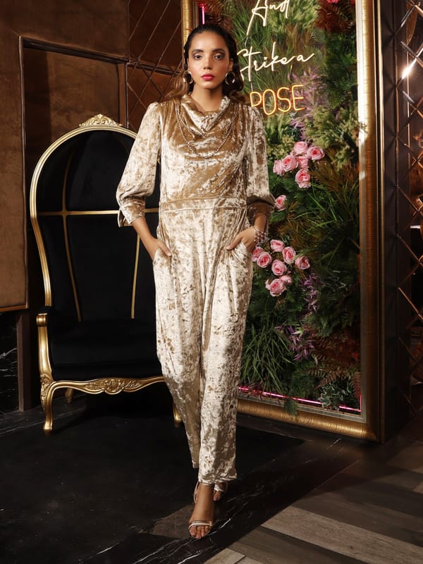 Gold Digger Jumpsuit — HOUSE OF FETT
