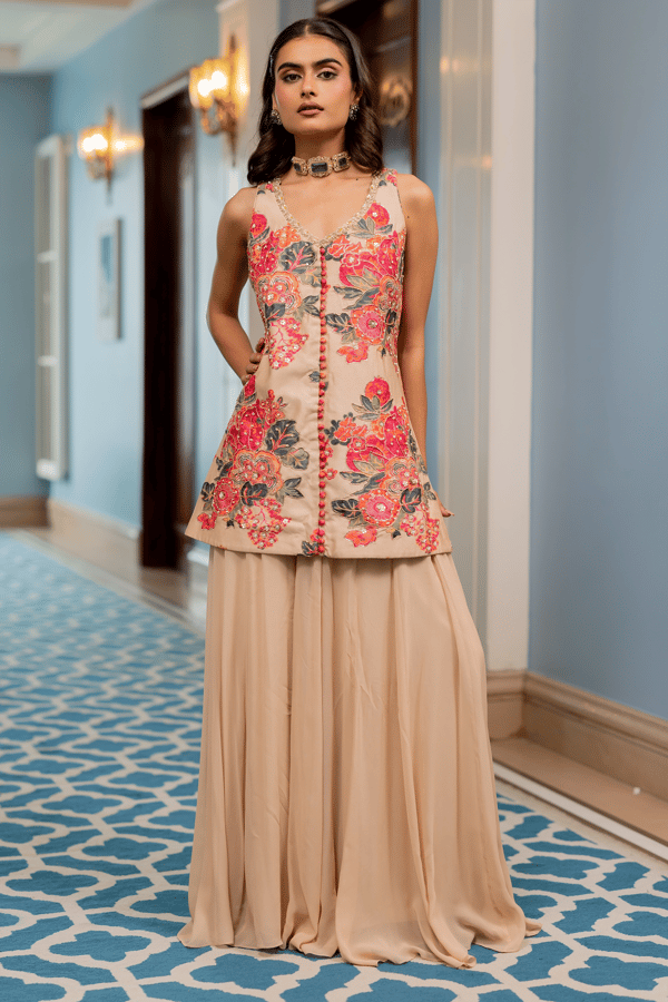 Yanika Kurta Set - Multicolour — Paulmi and Harsh