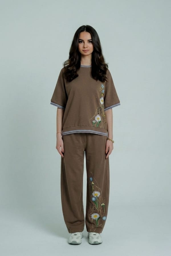 Dusty Bloom Co-ord Set — Muvazo