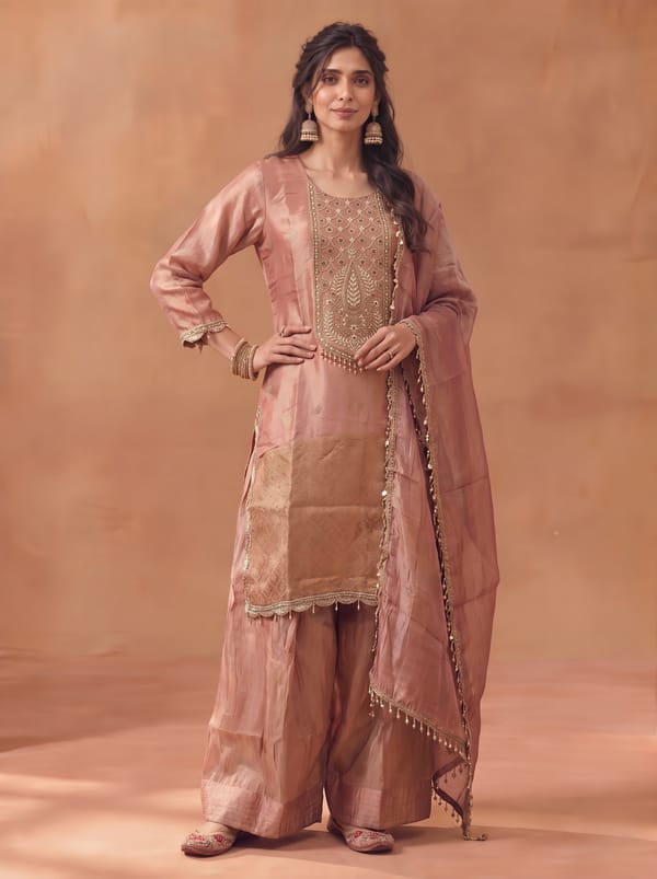 I-2029 Kurta Palazzo Set — NEEL GULLY