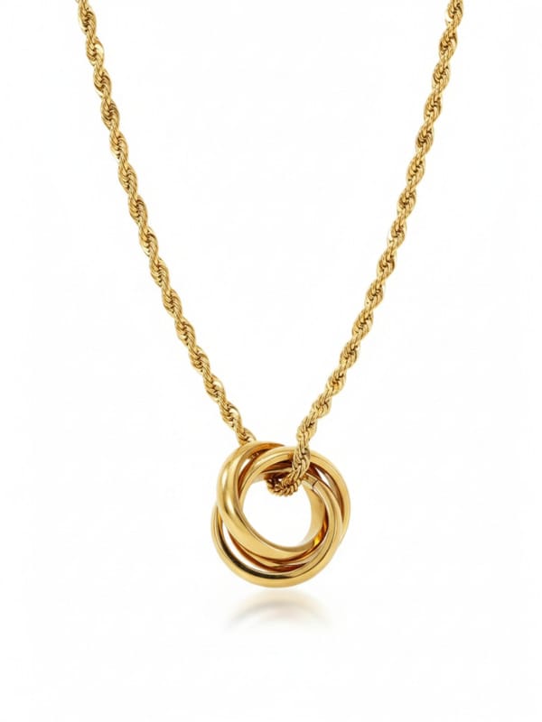 Circle Pendant Necklace — Cao Jewellery