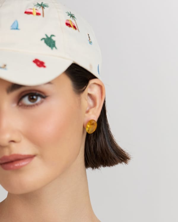 Tumble Studs (Yellow) — Anaash
