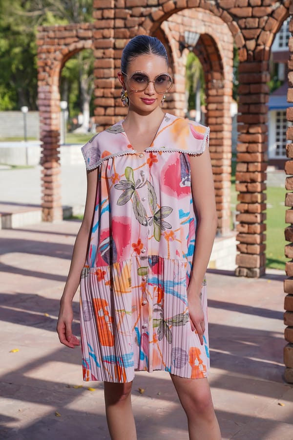 Pomo Dress Multi — Chöjé