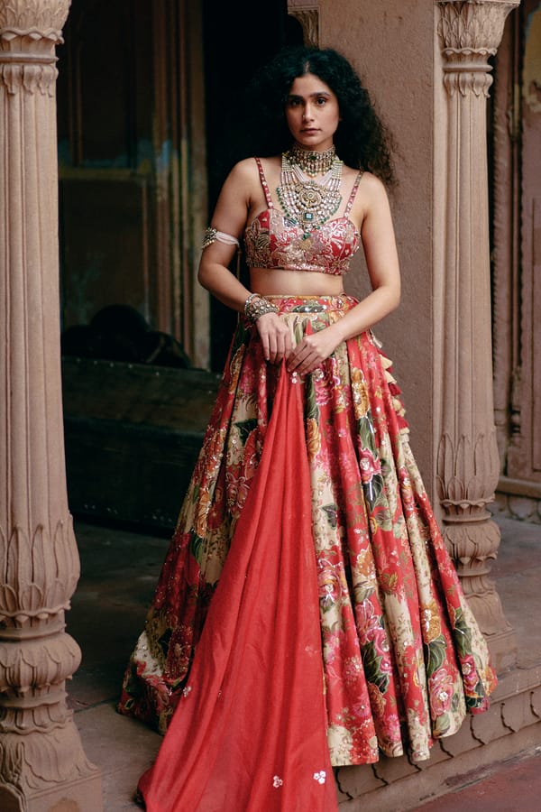 Noa Lehenga Set — Paulmi and Harsh