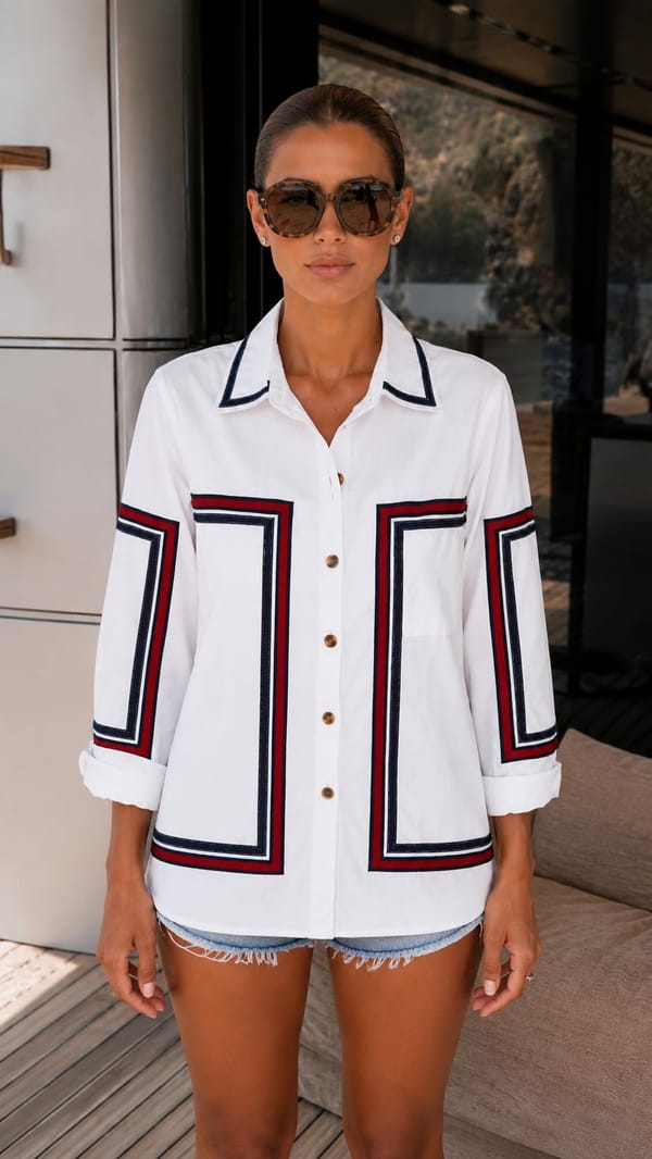 Imogen Shirt — Pink Lion India