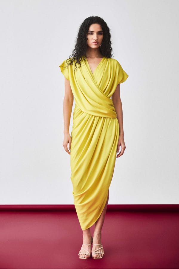 Echo Sway Draped Dress — Echo Studio