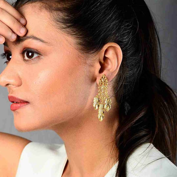 Bella Floral Earrings — Sadgi