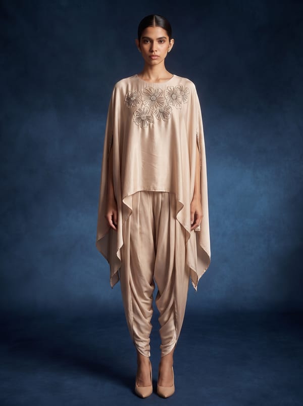 Beige Sand Dune Co-ord Set — 107 DEGREE