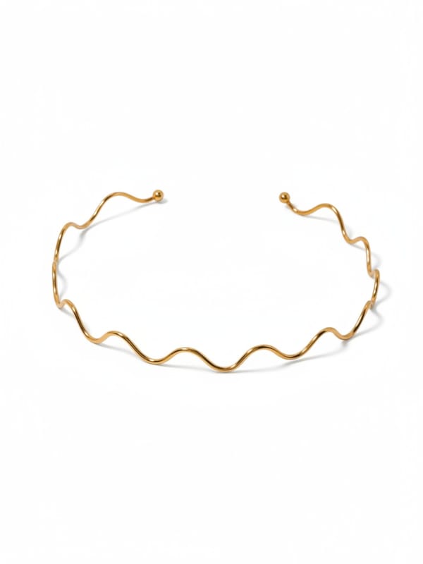 Irregular Collar Wavy Neck Choker — Cao Jewellery