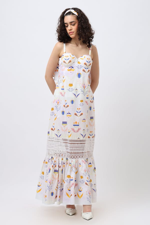 Summer Odyssey Dress — Jungle Marigold