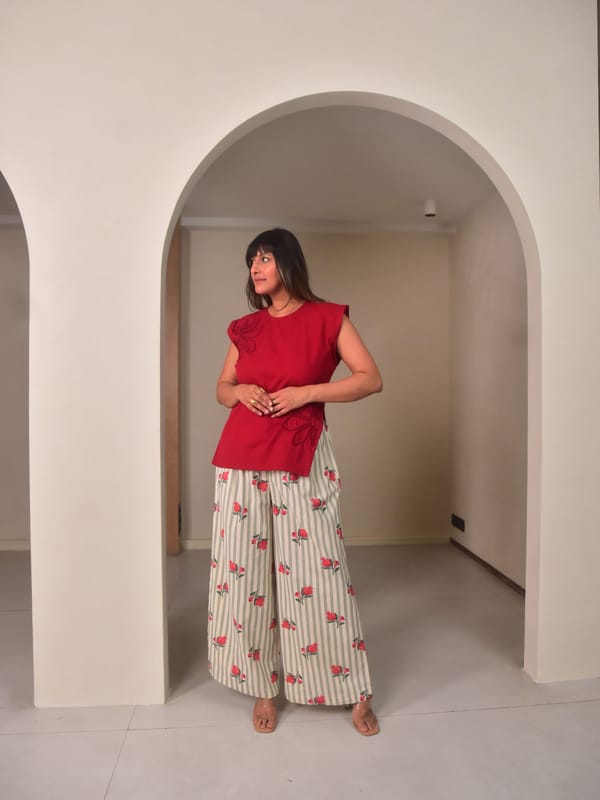 Rena Co-ord Set — Why So Blue