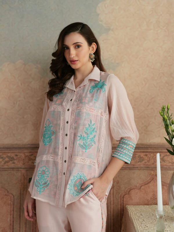 SHIRT AND PANT CO-ORD SET — TASHA INDIA