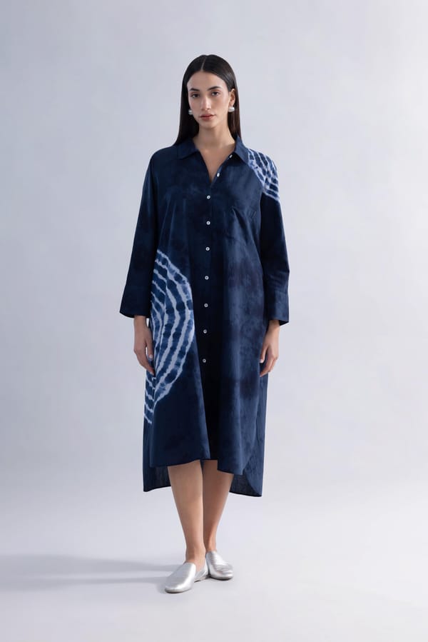 Calm Tie Dye Blue — Pooja Aggarwal