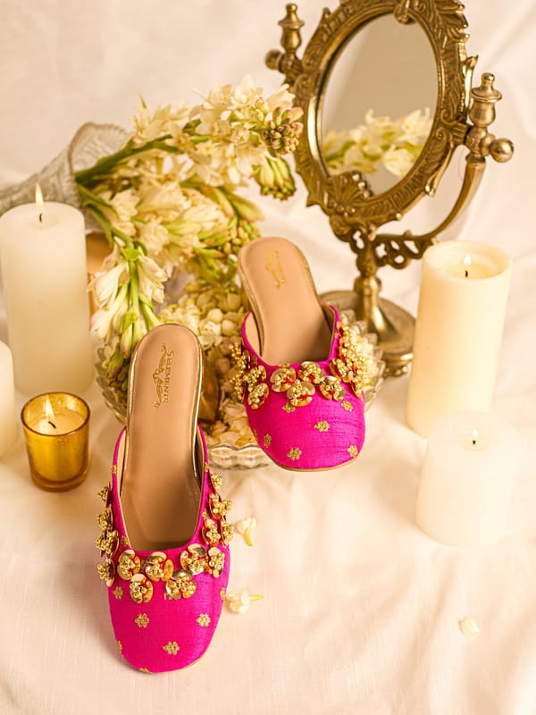 Nabhya Pink (Mule Heel) — 5 Elements