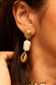 Ocean Gypsy Pearl Dangler - SOUL WORKS - Image 1