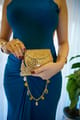 Mini Mirror Coin Bag Gold - Adwita - Image 1