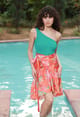 Orange Wrap skirt - THE ACTIVE STORY - Image 1