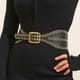 Graphy Black Women Belt - SSN Belts - Image 1