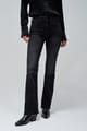 Black High-Waist Bootcut Stretch Denim Jeans - SALSA JEANS - Image 1