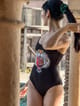 One Piece Swimsuit - Tiger Pom - IZSI - Image 1