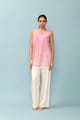 Off-White High-Rise Straight-Leg Cotton Trousers - LABEL NAARITI - Image 1