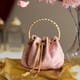 Velvet Verve Crystal Bucket Light Pink - Be Chic - Image 1