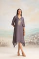 Flute Pipes Singapore Sling Dress Purple color