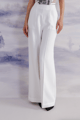 Flared Trouser White color