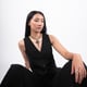 Shark Necklace Black - Equiivalence - Image 1