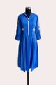 Kiki Dress Blue color