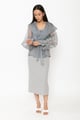 Aelora Top Grey Grey color