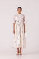 Arha Zodiac Print Handwoven Dress - The Summer House - Image 1