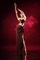 Oscar Corset Top And Ekko Draped Skirt Co-Ord Gold/Brown color