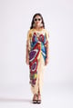 Zia Dress Ivory Red Ivory/Red color