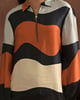 River Orange Top Black/Orange/Beige color