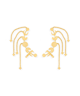 Moon Ear Climber Gold color