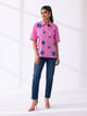 Flower Shirt Pink color