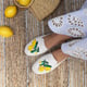 Lemoncello Espadrilles Flats Off White color