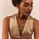 Amelia Chainlet White/Gold color