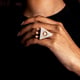I Heart Ring- White - Satat - Image 1